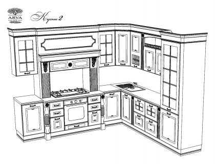 Проекты кухонной мебели - фото 2